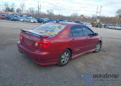 2007 Toyota Corolla S from USA, damaged, VIN 2T1BR32E47C785583